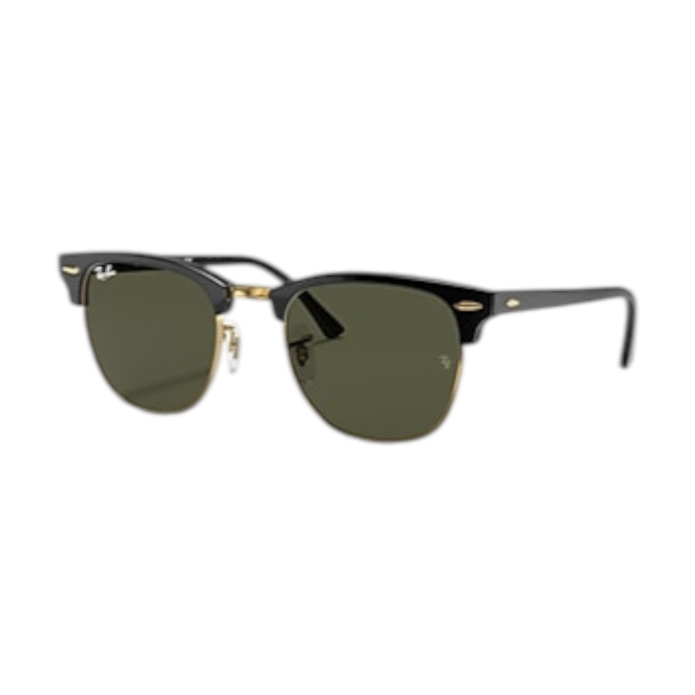 Lentes de sol VELO Clubmaster, modelo clásico negro y dorado
